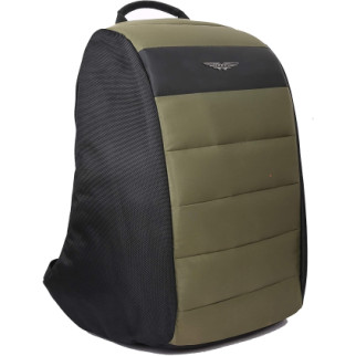 Рюкзак для ноутбука 15 дюймів 20 л Police Shroud Anti-Theft Backpack Чорний/Зелений - Інтернет-магазин спільних покупок ToGether
