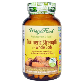 Сила куркуми для всього організму Turmeric Strength for Whole Body MegaFood 90 таблеток - Інтернет-магазин спільних покупок ToGether