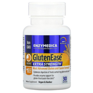 Ферменти для травлення глютена GlutenEase Extra Strength Enzymedica 30 капсул - Інтернет-магазин спільних покупок ToGether