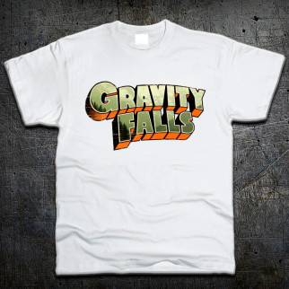 Футболка Fruit of the Loom Логотип Гравіті Фолз Logo Gravity Falls Білий XXL (7193266) - Інтернет-магазин спільних покупок ToGether