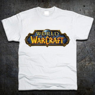 Футболка Fruit of the Loom Логотип Варкрафт Logo World of Warcraft Білий XXL (719283) - Інтернет-магазин спільних покупок ToGether