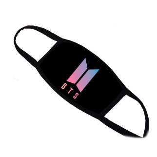 Маска Seta Decor c Мордочкою BTS Pink K-Pop чорна (6887) - Інтернет-магазин спільних покупок ToGether
