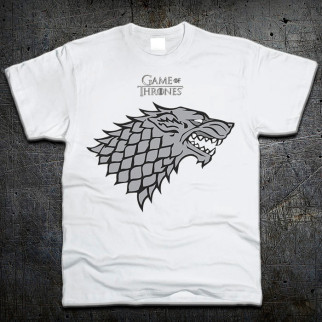 Футболка Fruit of the Loom Будинок Старк Гра Престолів House Stark Game of Thrones Білий XL (6193142) - Інтернет-магазин спільних покупок ToGether