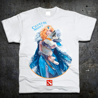 Футболка Fruit of the Loom Герой ЦМ Dota 2 Crystal Maiden Білий XXL (719625) - Інтернет-магазин спільних покупок ToGether