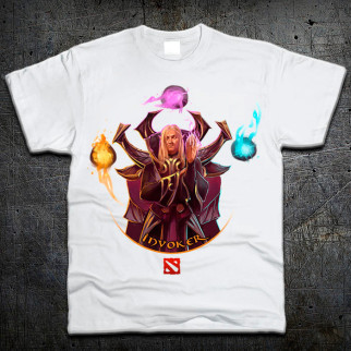 Футболка Fruit of the Loom Герой Інвокер Дота 2 Invoker Dota 2 Білий XXL (7193382) - Інтернет-магазин спільних покупок ToGether