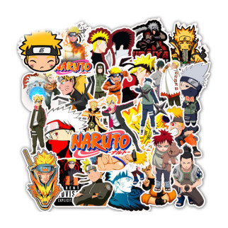 Набір стікерів Аніме Наруто Naruto Anime 50 шт (7223) - Інтернет-магазин спільних покупок ToGether