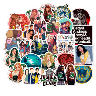 Набір стікерів GameStyle Riverdale, Рівердейл Stickers Pack 50 шт - Інтернет-магазин спільних покупок ToGether