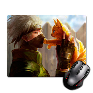 Ігрова поверхня Какаші та Кіт Naruto and Cat 300 х 250 мм (825566) - Інтернет-магазин спільних покупок ToGether