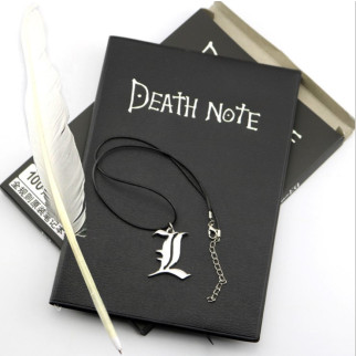 Блокнот Bioworld Зошит Смерті Death Note Аніме Anime Кулон L в Подарунок (6705) - Інтернет-магазин спільних покупок ToGether