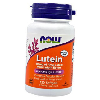 Лютеїн, Lutein 10, Now Foods 120 (72128013) - Інтернет-магазин спільних покупок ToGether