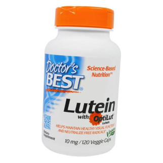 Лютеїн та Зеаксантин, Lutein with OptiLut 10, Doctor's Best 120 (72327006) - Інтернет-магазин спільних покупок ToGether