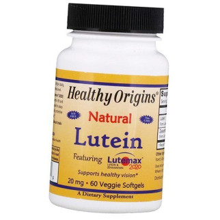 Лютеїн та Зеаксантін, Lutein, Healthy Origins 60 (72354002) - Інтернет-магазин спільних покупок ToGether