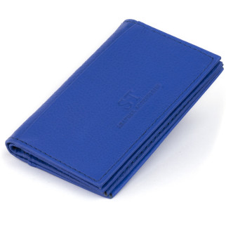Візитниця-книжка ST Leather 19219 Синя 10х6, 5х1 см - Інтернет-магазин спільних покупок ToGether