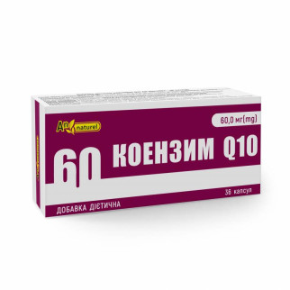 Коензим Q10 60 мг AN NATUREL 36 капсул - Інтернет-магазин спільних покупок ToGether