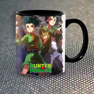 Чашка Fan Girl Хантер х Хантер Hunter × Hunter Аніме New (14545) 330 мл Різнокольоровий - Інтернет-магазин спільних покупок ToGether