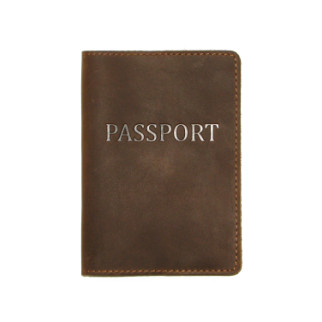Обкладинка на паспорт DNK Leather Паспорт-H col.G 15,5х9,8 см Коричнева - Інтернет-магазин спільних покупок ToGether