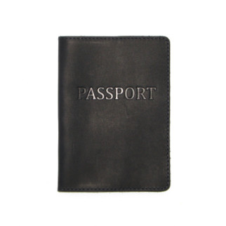 Обкладинка на паспорт DNK Leather Паспорт-H col.K 15,5х9,8 см Темно-синя - Інтернет-магазин спільних покупок ToGether