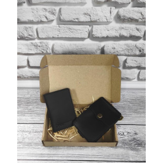 Подарунковий набір DNK Leather №10 18,0*10,0*3,5 см Чорний - Інтернет-магазин спільних покупок ToGether