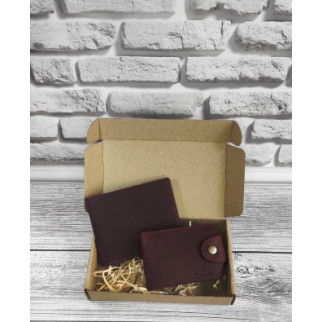 Подарунковий набір DNK Leather №13 18,0*10,0*3,5 см Фіолетовий - Інтернет-магазин спільних покупок ToGether