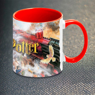 Чашка Fan Girl Хогвартс Експрес Гарі Поттер Harry Potter New (14468) 330 мл Різнокольоровий - Інтернет-магазин спільних покупок ToGether