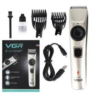 Машинка для стрижки волосся електрична VGR V 031 USB CHARGE - Інтернет-магазин спільних покупок ToGether