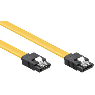 Кабель накопичувача Gutbay SATA 7p M/M  0.3m прямий 6Gbps L-Type Latch жовтий (78.01.2939) - Інтернет-магазин спільних покупок ToGether