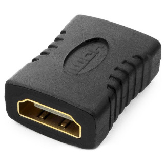 Перехідник моніторний Goobay HDMI F/F (адаптер) прямий литий L=46mm Gold чорний (75.03.3909) - Інтернет-магазин спільних покупок ToGether