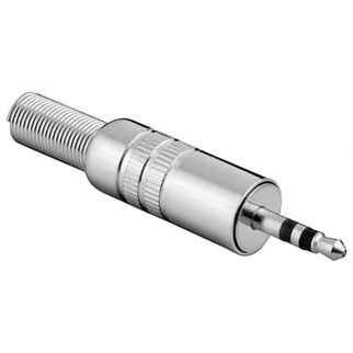 Штекер Lucom FreeEnd-Jack 3.5mm 3pin /M конектор розєм метал стерео металік (25.02.5062) - Інтернет-магазин спільних покупок ToGether