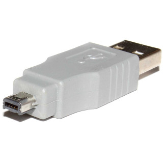 Перехідник обладнання Roline USB2.0 A-mini 4p M/M адаптер HiRose S=3.1x5.3mm чорний (12.03.2985) - Інтернет-магазин спільних покупок ToGether