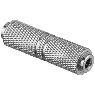 Перехідник аудіо Delock Jack 3.5mm 3pin F/F D=9.6mm AUX Zinc металік (70.06.5547) - Інтернет-магазин спільних покупок ToGether