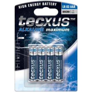 Батарейка Tecxus AAA 1200mAh x4шт Alkaline LongLi(75.02.3631) - Інтернет-магазин спільних покупок ToGether