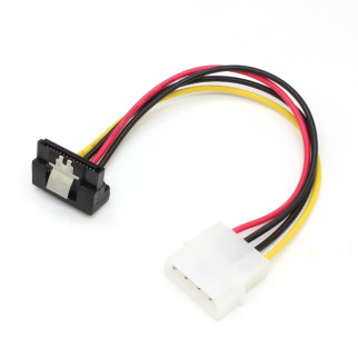 Кабель живлення внутрішній Delock MoleX-SATA 15p M/F 0.15m SATA 90°вниз 4pin Latch(70.06.0121) - Інтернет-магазин спільних покупок ToGether