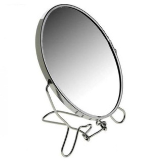 Двостороннє косметичне дзеркало для макіяжу на підставці Саме То Two-Side Mirror 12 см (418-5) - Інтернет-магазин спільних покупок ToGether
