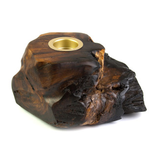 Підсвічник Liu дерев'яний настільний Корінь верби 1 свічка 21.5х19.5х10.6 см Натуральний (19013) - Інтернет-магазин спільних покупок ToGether