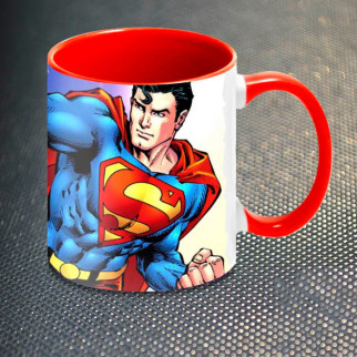 Чашка Fan Girl Супермен Superman (1065) 330 мл Червоний - Інтернет-магазин спільних покупок ToGether