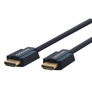 Кабель ClickTronic HDMI M/M 1.0m UHD 8K@60Hz HDR Casual OFC Синій (75.04.0988) - Інтернет-магазин спільних покупок ToGether