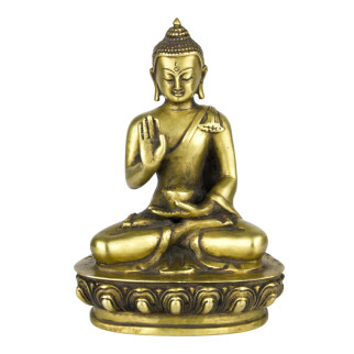 Статуетка HandiCraft Будда в жесті «Абхайя-мудра» 13.6 см (26795) - Інтернет-магазин спільних покупок ToGether