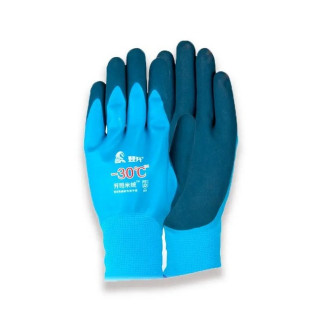 Непромокаючі рукавички для зимової риболовлі HJ -30 °C L сіро-бірюзові - Інтернет-магазин спільних покупок ToGether