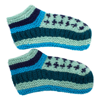Шкарпетки домашні Kathmandu вовна яка М (22-25 см) Фісташковий Блакитний Синій (27232) - Інтернет-магазин спільних покупок ToGether