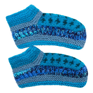 Шкарпетки домашні Kathmandu вовна яка М (22-25 см) Блакитний Синій (27233) - Інтернет-магазин спільних покупок ToGether