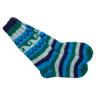 Шкарпетки теплі Тапа Kathmandu вовна яка M Різнокольорові візерунки (27262) - Інтернет-магазин спільних покупок ToGether