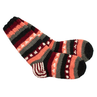 Шкарпетки теплі Тапа Kathmandu вовна яка M Різнокольорові візерунки (27270) - Інтернет-магазин спільних покупок ToGether