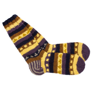 Шкарпетки теплі Тапа Kathmandu вовна яка L Різнокольорові візерунки (27293) - Інтернет-магазин спільних покупок ToGether