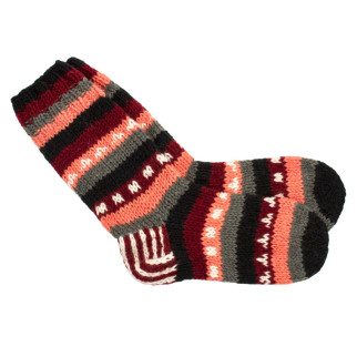 Шкарпетки теплі Тапа Kathmandu вовна яка L Різнокольорові візерунки (27295) - Інтернет-магазин спільних покупок ToGether