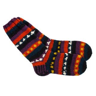 Шкарпетки теплі Тапа Kathmandu вовна яка L Різнокольорові візерунки (27297) - Інтернет-магазин спільних покупок ToGether