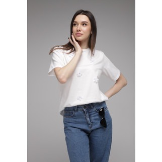 Жіноча футболка з принтом Pepper mint AX-05 M Білий (2000989422457) - Інтернет-магазин спільних покупок ToGether
