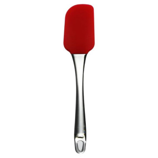 Лопатка силіконова Kamille 23 х 3.7 см червона KM-7501 - Інтернет-магазин спільних покупок ToGether