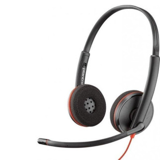 Навушники провідні Plantronics Blackwire C3220 USB-A (209745-201) - Інтернет-магазин спільних покупок ToGether