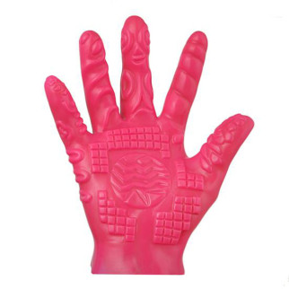 Рукавичка для інтимної стимуляції та фістингу We Love рожева - Інтернет-магазин спільних покупок ToGether