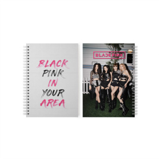 Скетчбук Fan Girl Блек Пінк Black Pink in your area (22965) - Інтернет-магазин спільних покупок ToGether